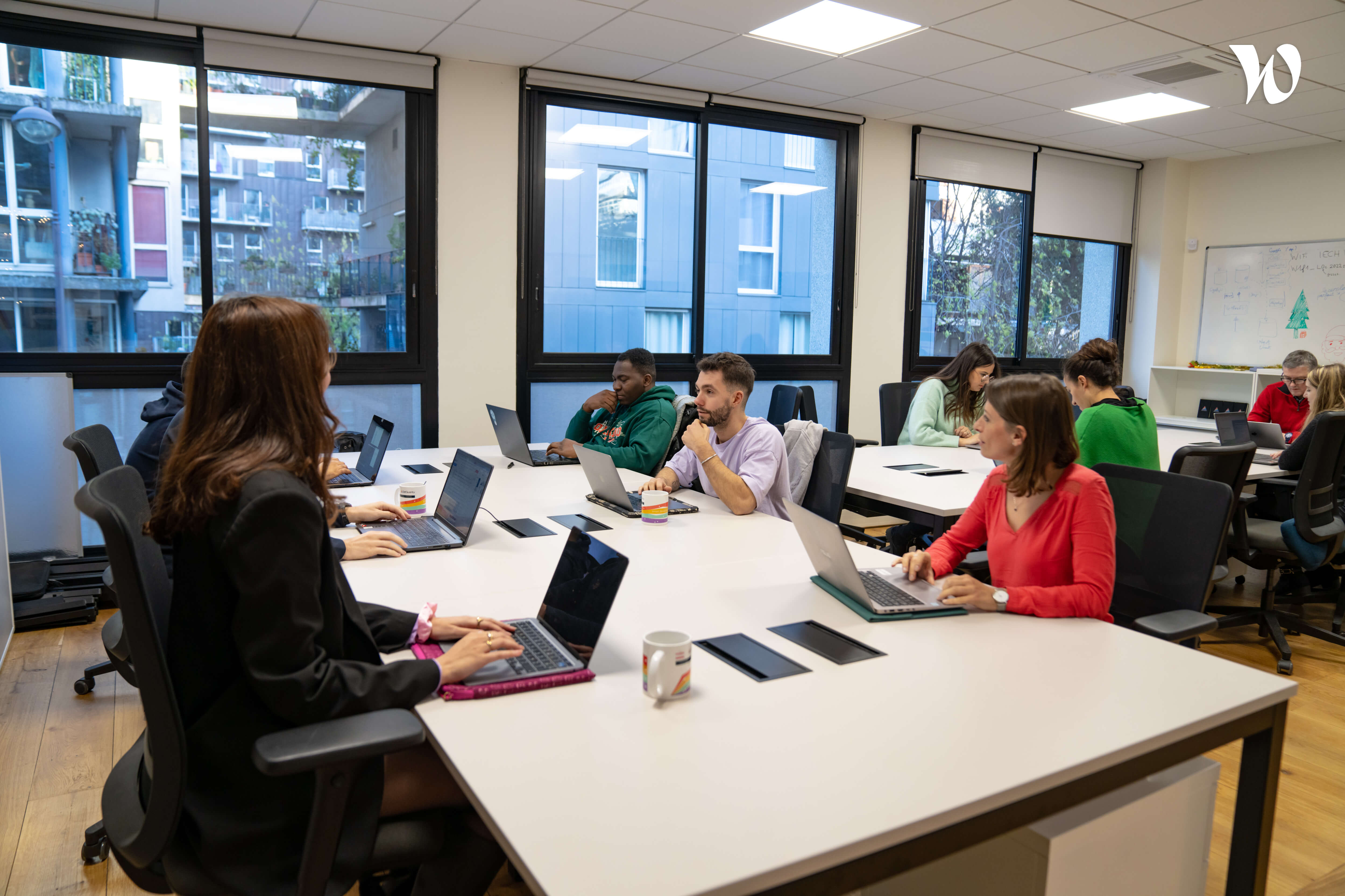 Équipe ClicSight au travail